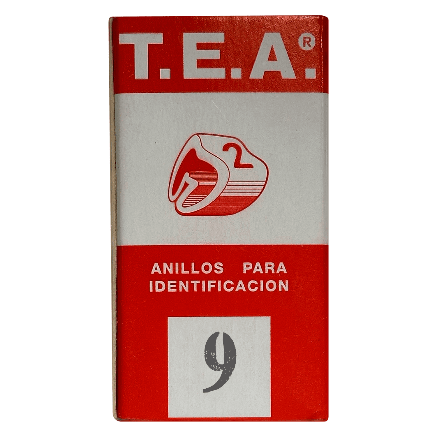 [14209] Anillos Identificadores OM Omega X100u Número 9 Tea