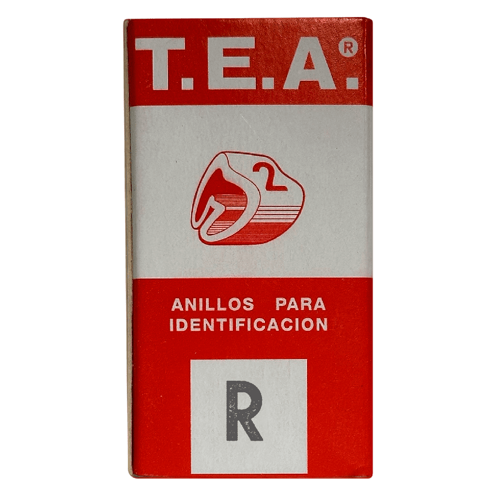 Anillos Identificadores OM Omega X100u Letra R Tea