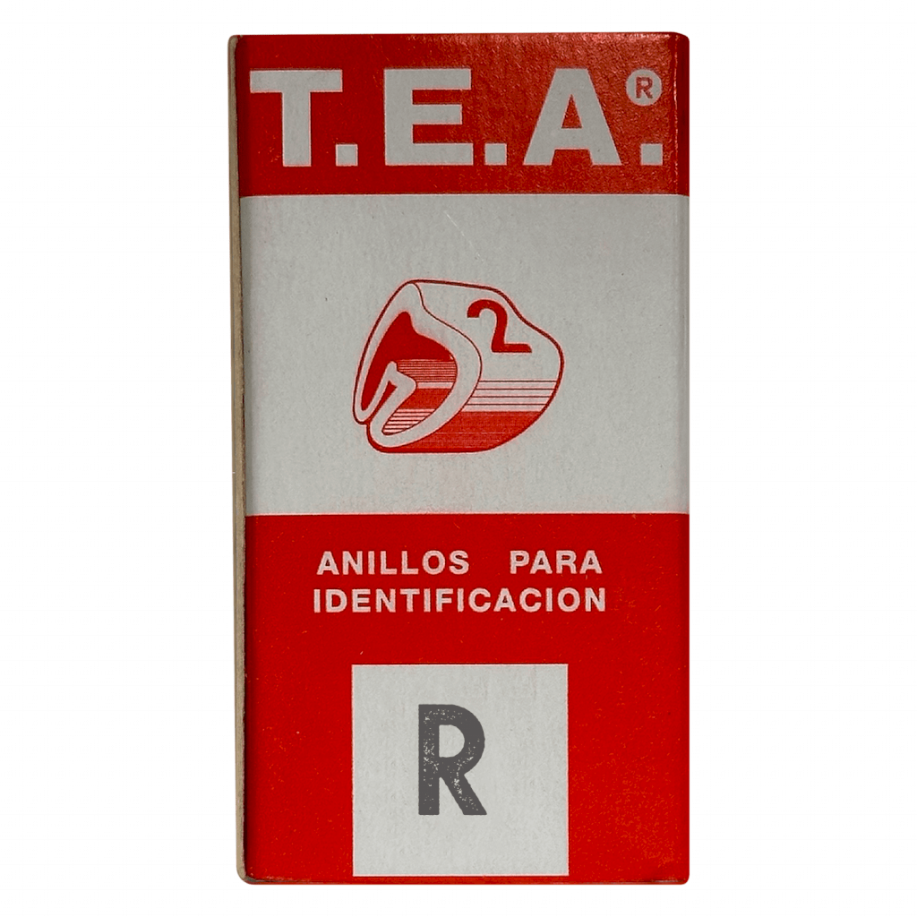 Anillos Identificadores OM Omega X100u Letra R Tea