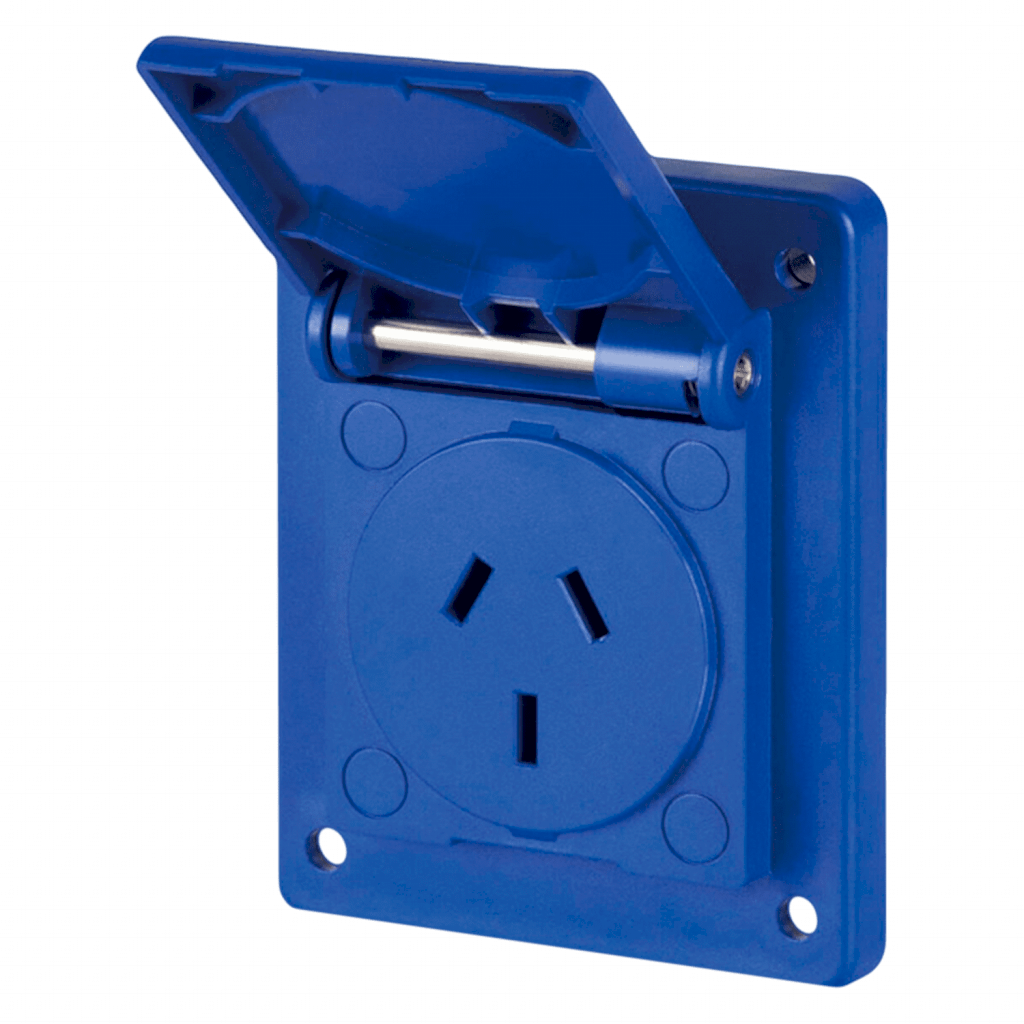 Toma Industrial Embutir 10A 3P 220V IP44 Scame