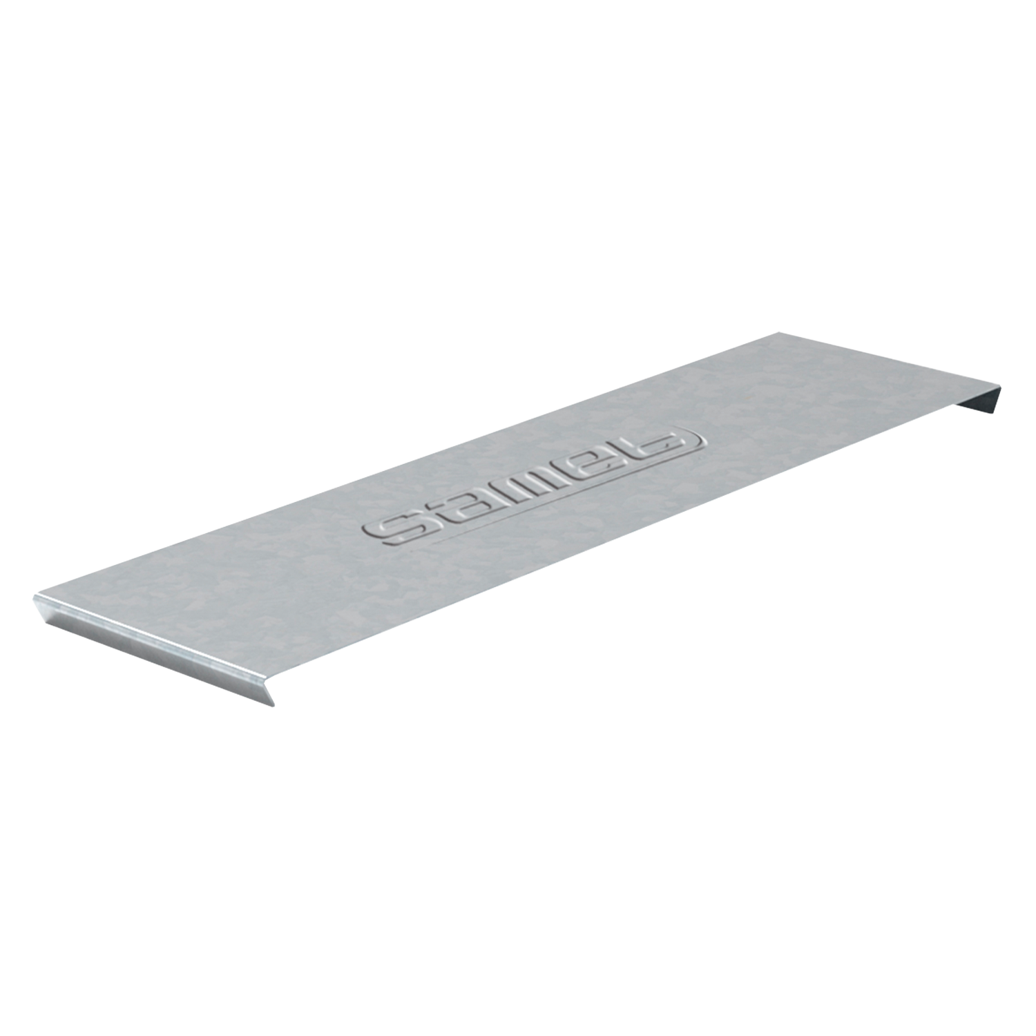 [26129] Tapa P/Eslavon Universal P/Curva Vertical Ancho 150mm Espesor 0,7 Chapa Zincada Samet