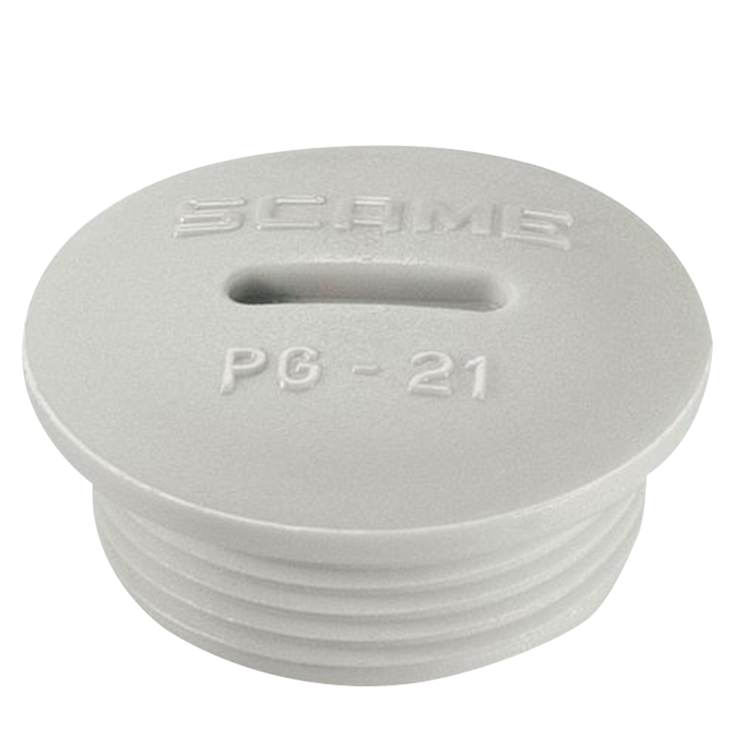 [26136] Tapon P/Tablero Diametro 22,2mm Termoplastico Gris Scame