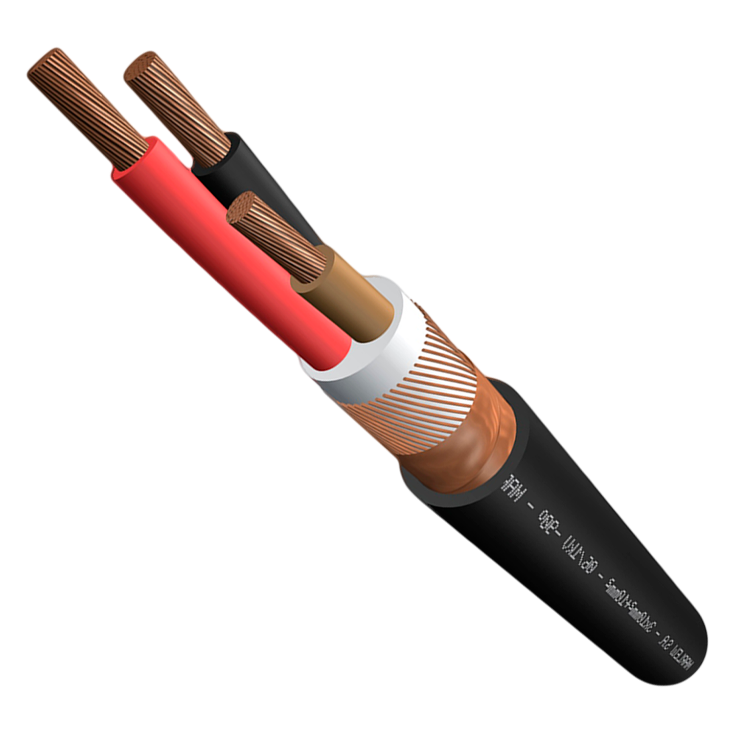 [30881] Cable Subterraneo 3x10mm2 83A XLPE Negro Marlew