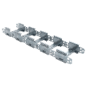 Curva Vertical P/Escalera Ancho 300mm Ala 90mm Espesor 1,24mm Chapa Galvanizada Samet