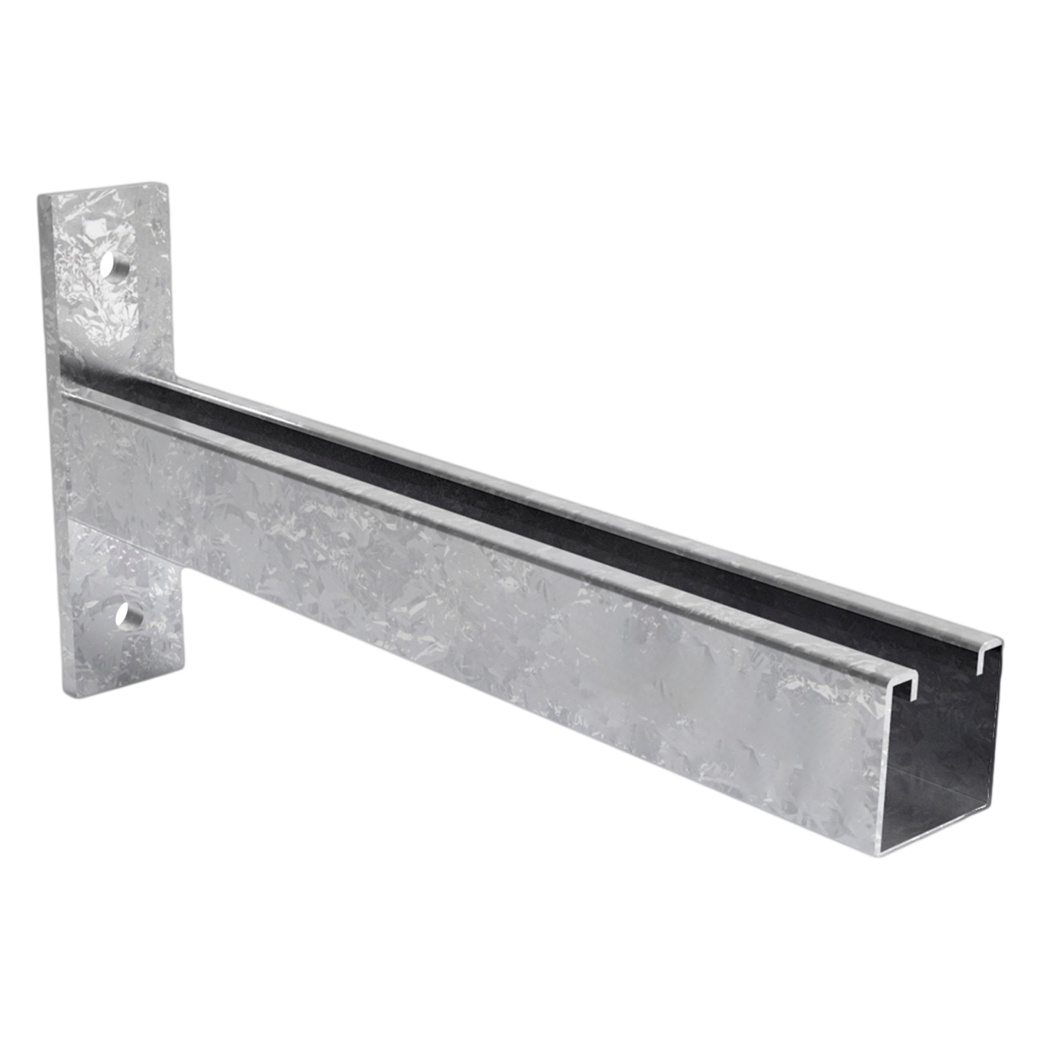[31116] Soporte P/Perfil C Ancho 230mm Chapa Galvanizada Samet