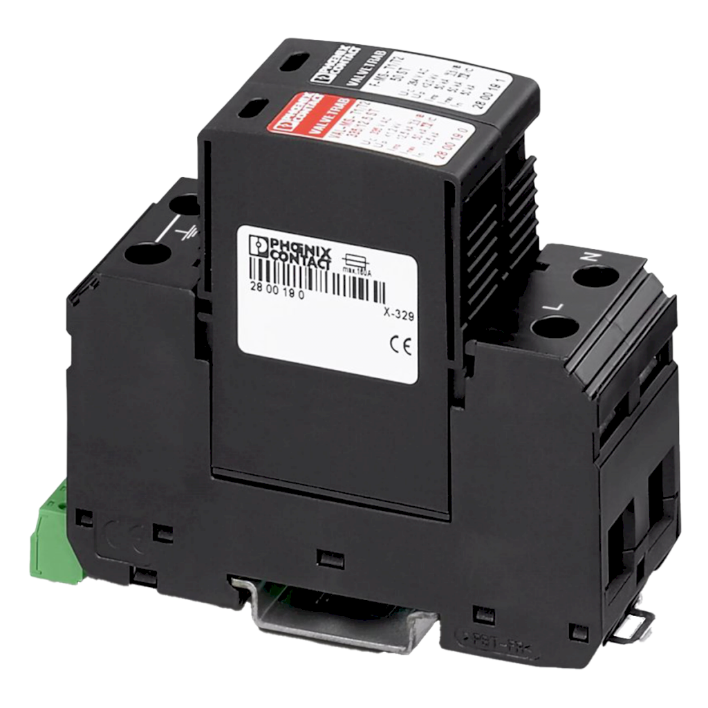 [32329] DESCARGADOR DE SOBRET Y RAYOS P/RED MONOF 3 COND (L1, N, PE) T1 T2