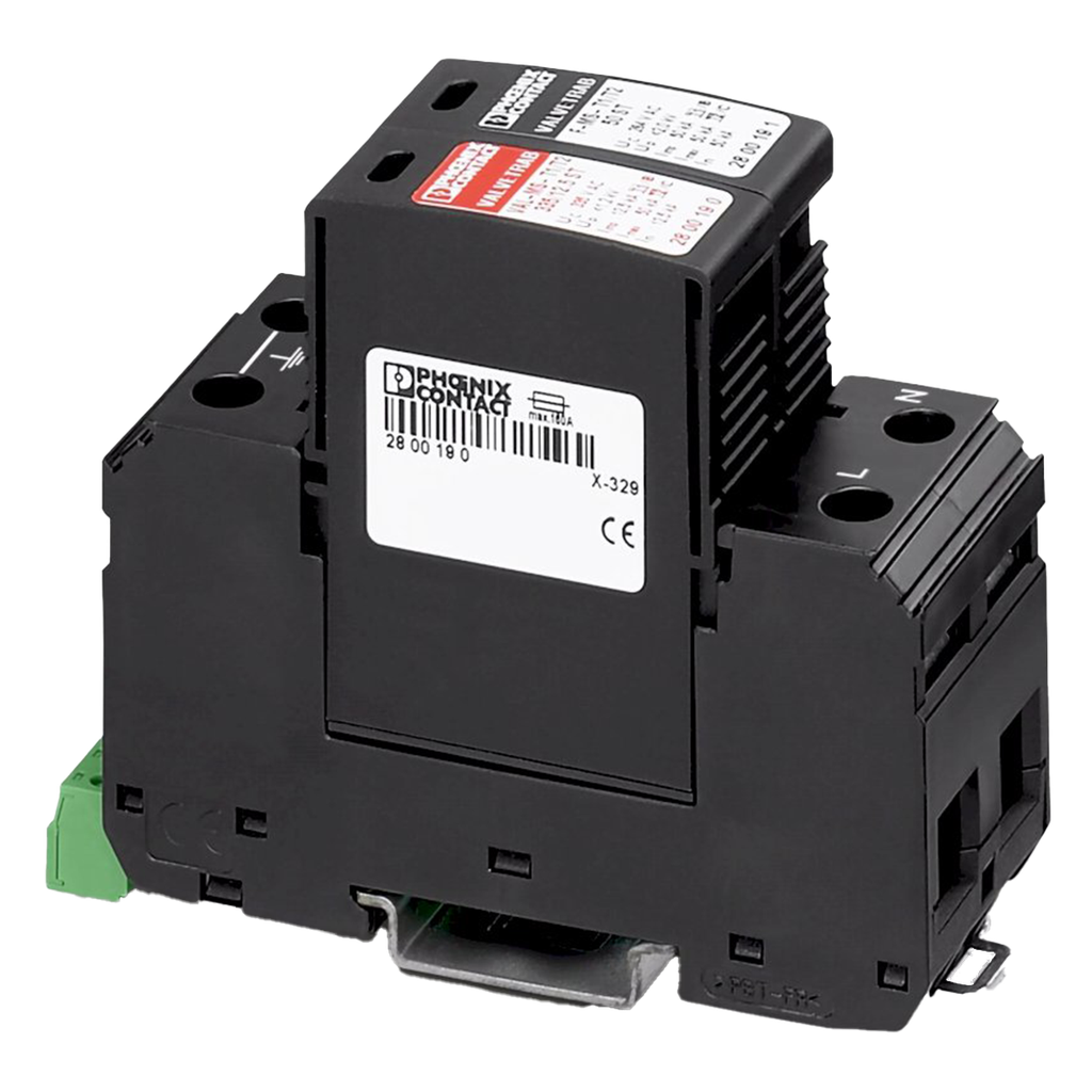 [32329] Descargador de Sobretension Y Rayos P/Red Monofasico (L1, N, PE) T1 T2 Phoenix Contact