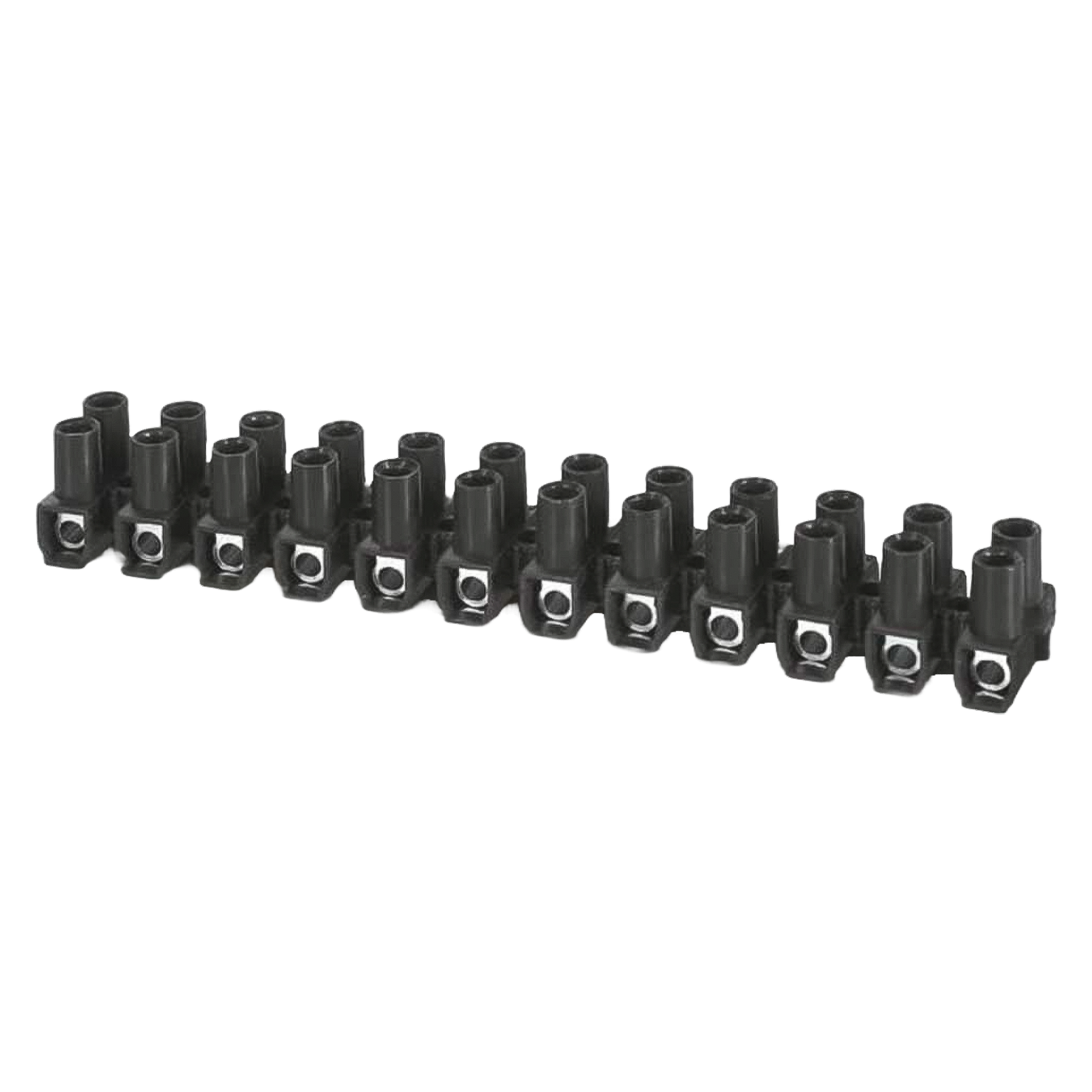 Bornera Flexible 15A 2,5mm2 Negra Tea
