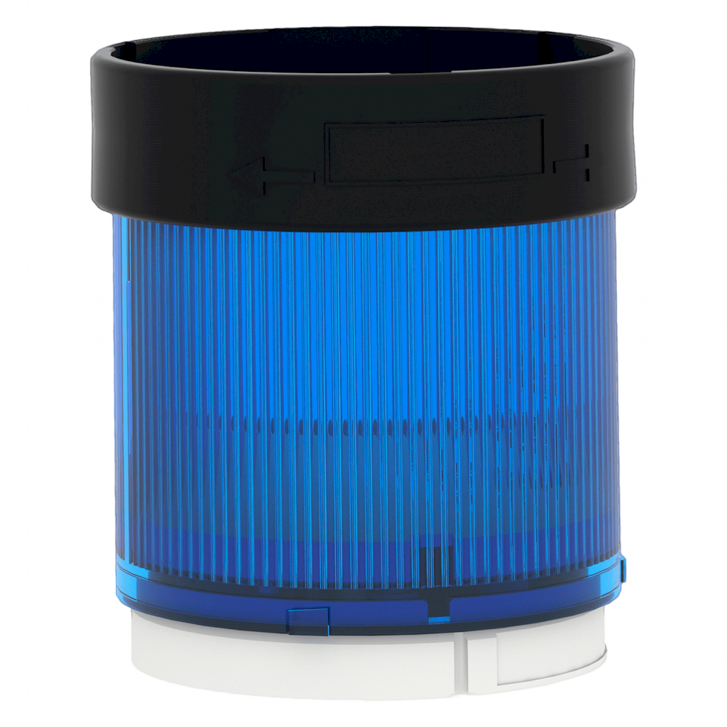 [12923] Elemento de Luz XVB P/Columna Azul 220V S/Lampara Schneider Electric