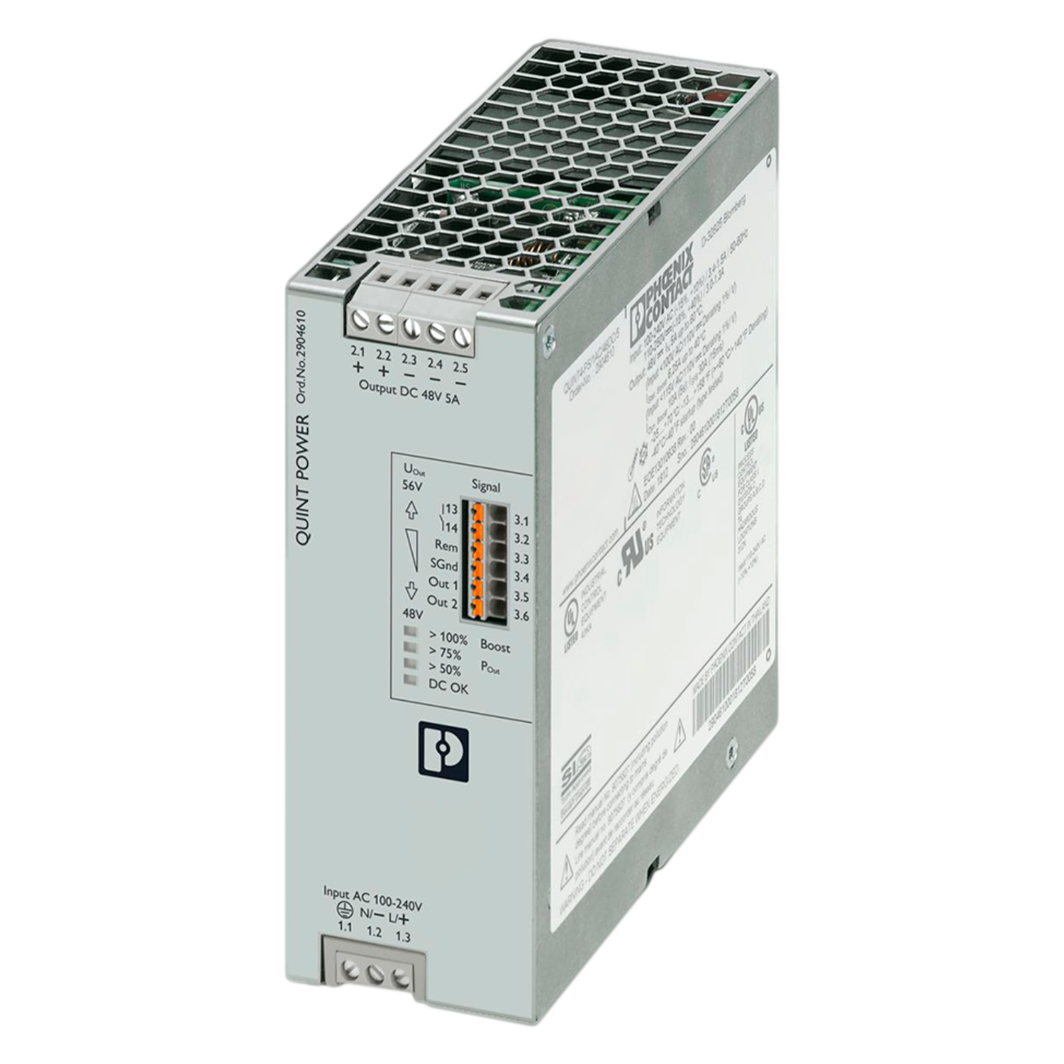 [13326] Fuente Quint Power Monofasica 48V 5A Phoenix Contact