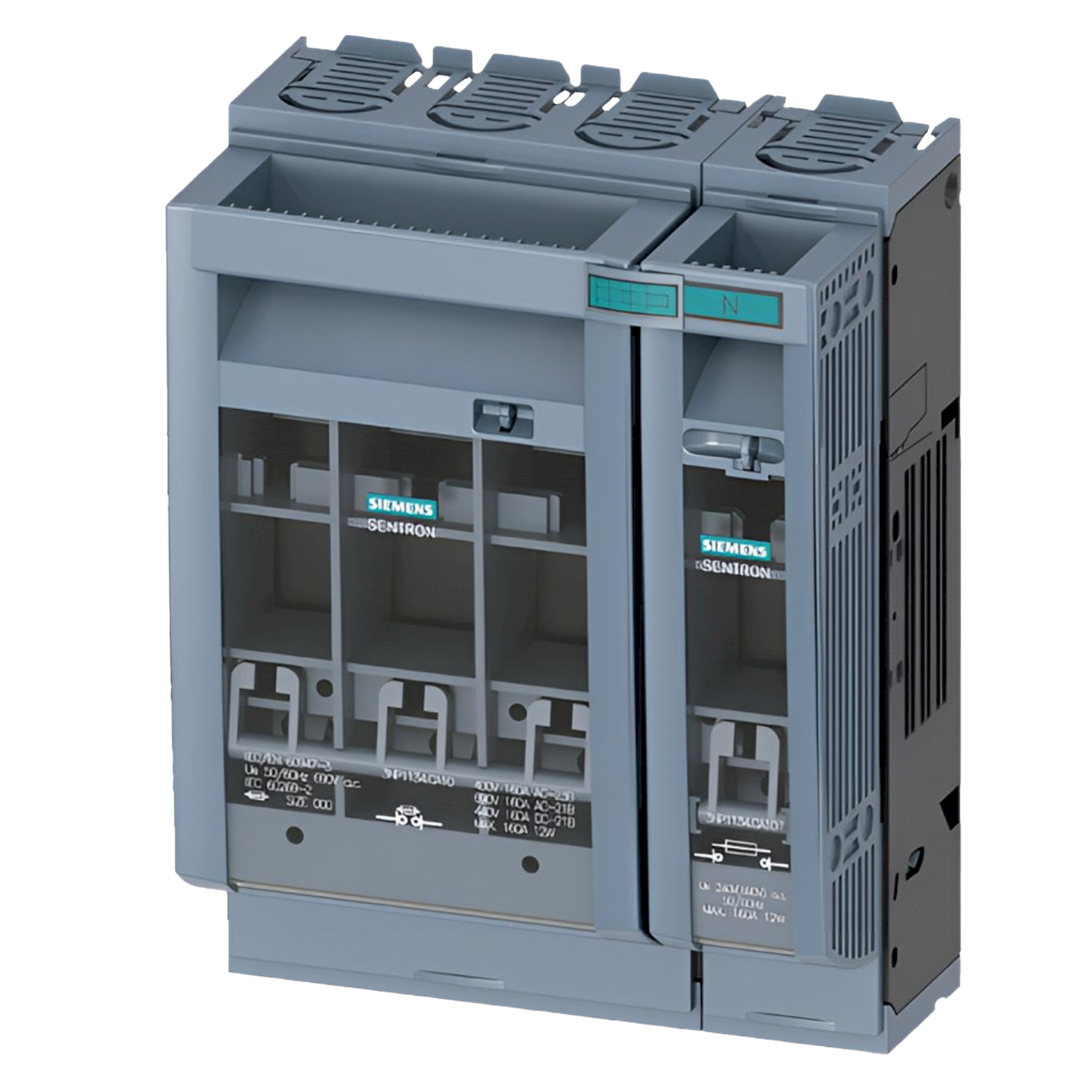 Seccionador 4P 160A 380VCA Fusible Bajo Carga Siemens