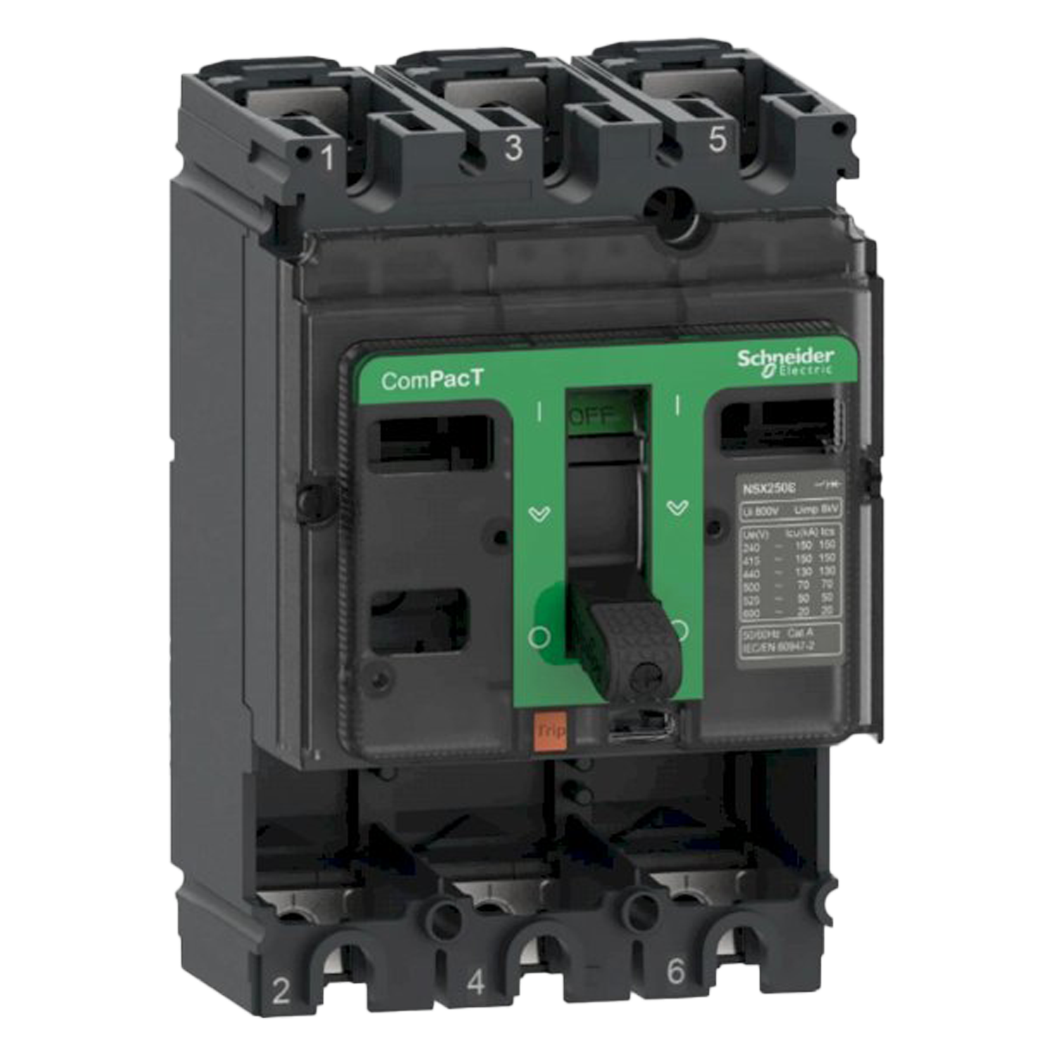 [35344] Interr. NSX250B 3P 250A 690VCA Schneider Electric