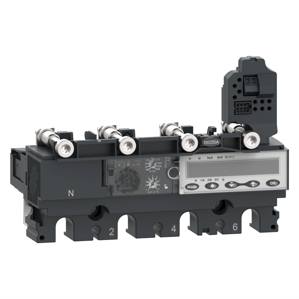 [35385] Relé Compact NSX(100 a 250) Unidad de Disparo Electrónica Regulable Hasta 690VCA 100A Schneider Electric