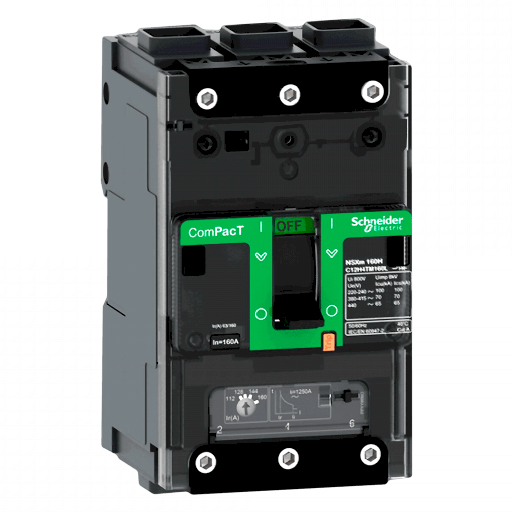 Interr. NSXM 3P 125A 690VCA Schneider Electric