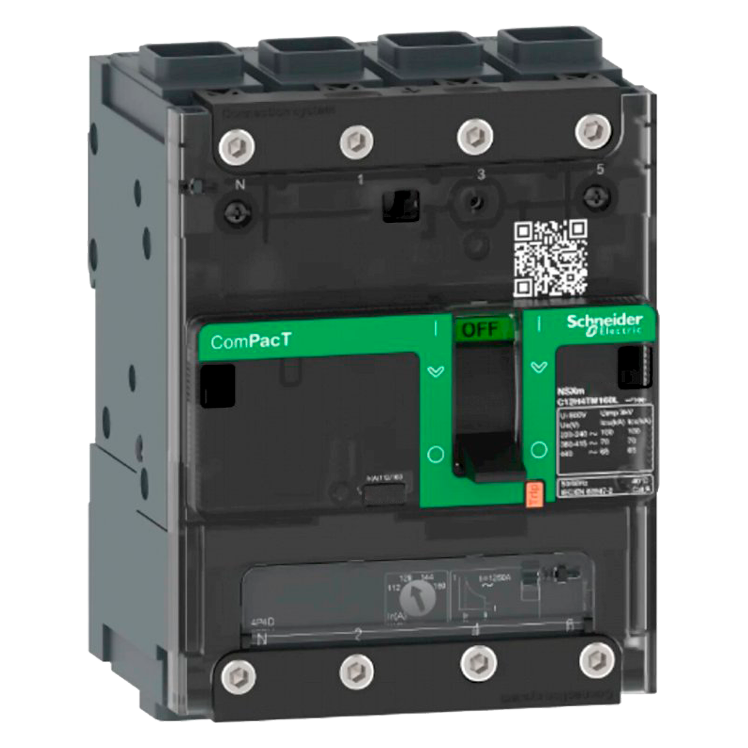 [35481] Interr. NSX160B 4P 160A 380-415VCA Schneider Electric