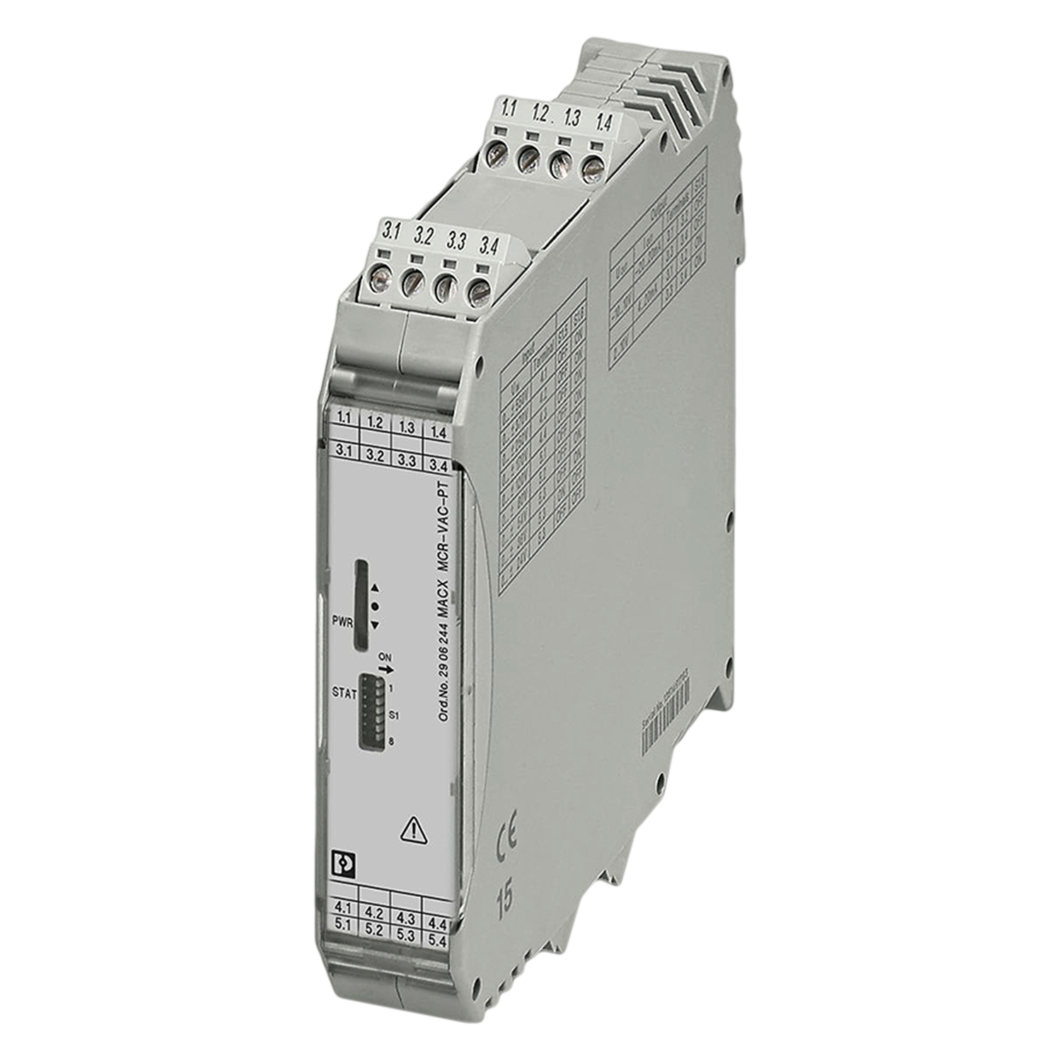 [14723] Convertidor Tensión Entrada 0-8A Salida 0-22mA Señal Analogica Phoenix Contact