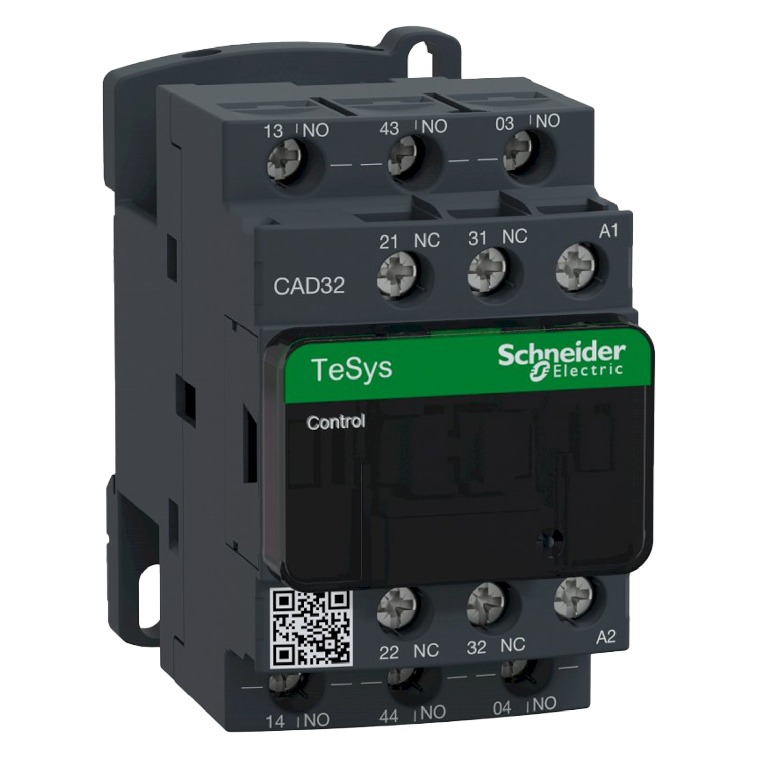 [14836] Contactor Auxiliar 3 Polos 380VCA 10A 3NA + 2NC Schneider Electric