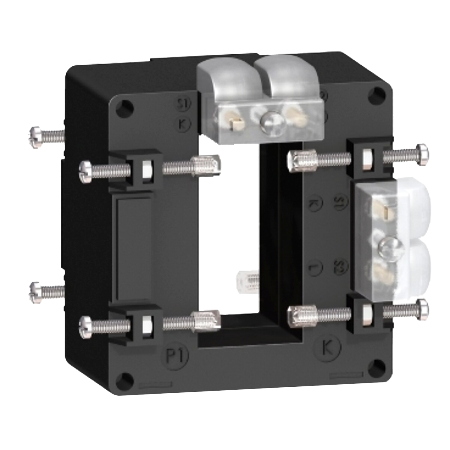 Transformador de Intensidad E: 600A S: 5A Cable 21mm Barra 32x65 Schneider Electric