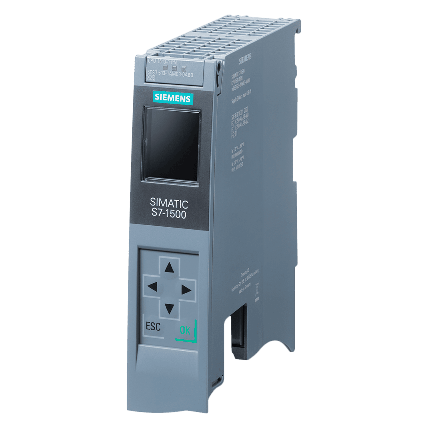 [36365] CPU 1513-1PN 600KB/2,5MB 2PTOS 24VCC Siemens