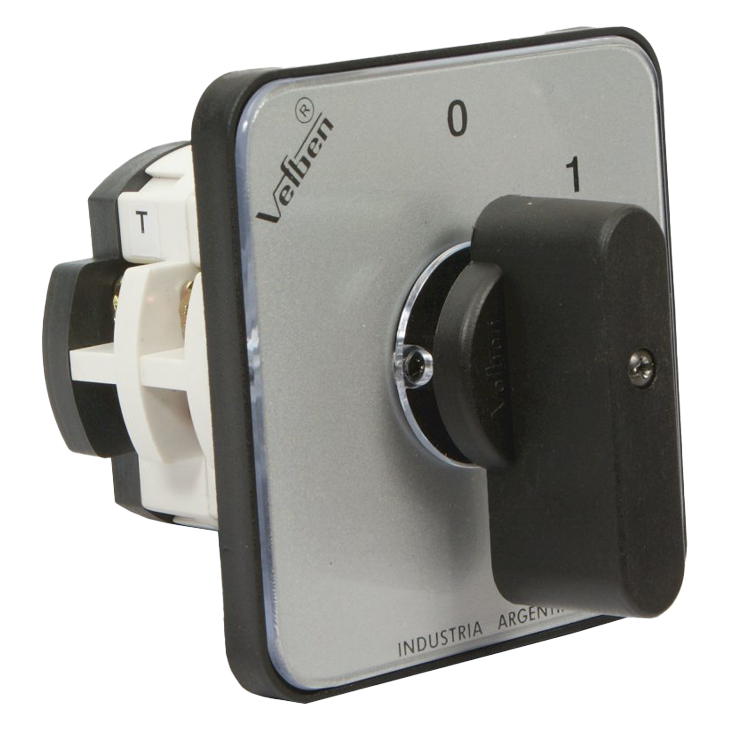 Interr. Rotativo Para Embutir Panel 2P 16A 220VCA Palanca Vefben