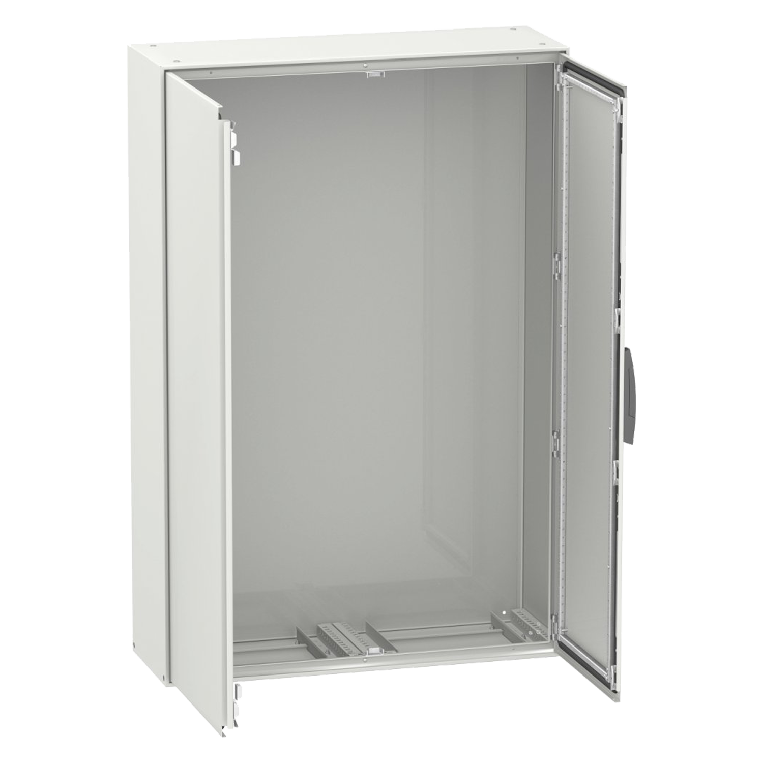 Armario Acero 1800x1200x500mm C/Puerta C/Placa Gris Ral 7035 Schneider Electric