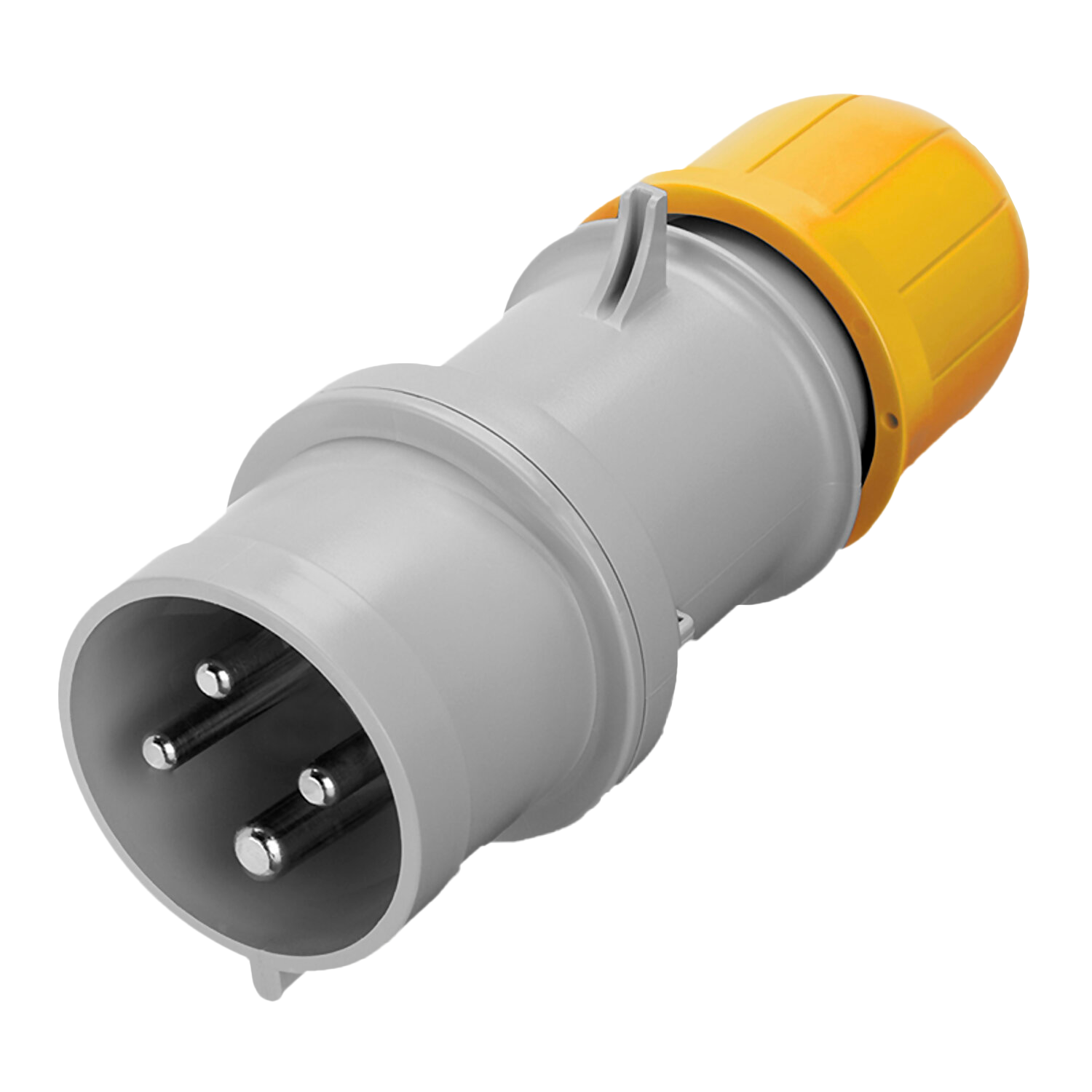 [25721] Ficha Industrial Fija Embutir 4P 32A 110V IP44 Scame