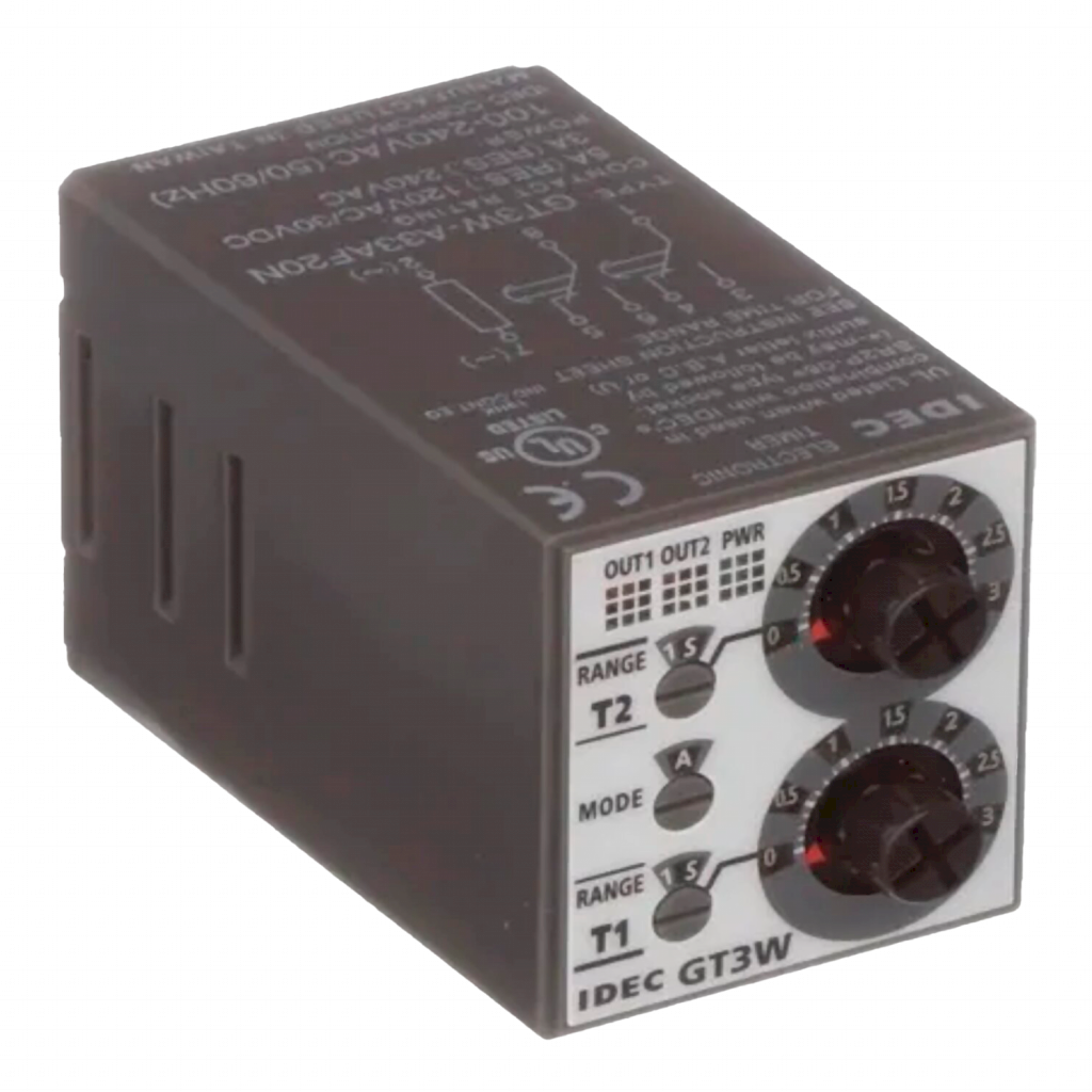 TEMPORIZADOR DUAL DOBLE MULTIF 0.1S-6HS 220VCA 8P GT3W-A11AF20N