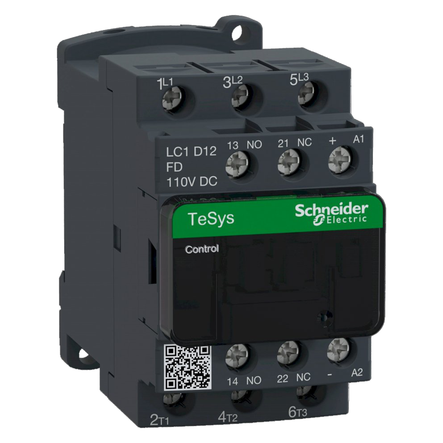 Contactor LC1D 3P 12A 440VCA 5,5kW 3NA Schneider Electric