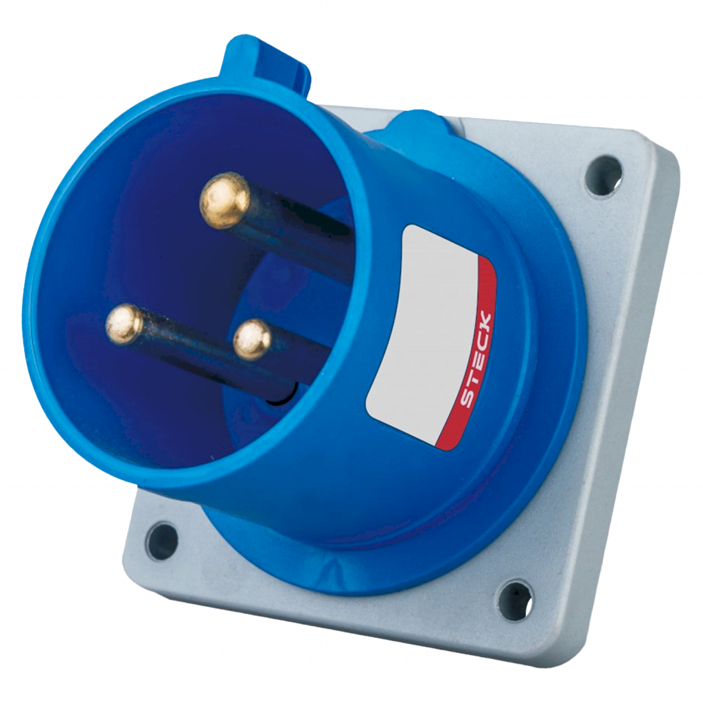 FICHA IND. FIJA DE EMBUTIR TRITON 2P+T 16A 220V IP44 H3036