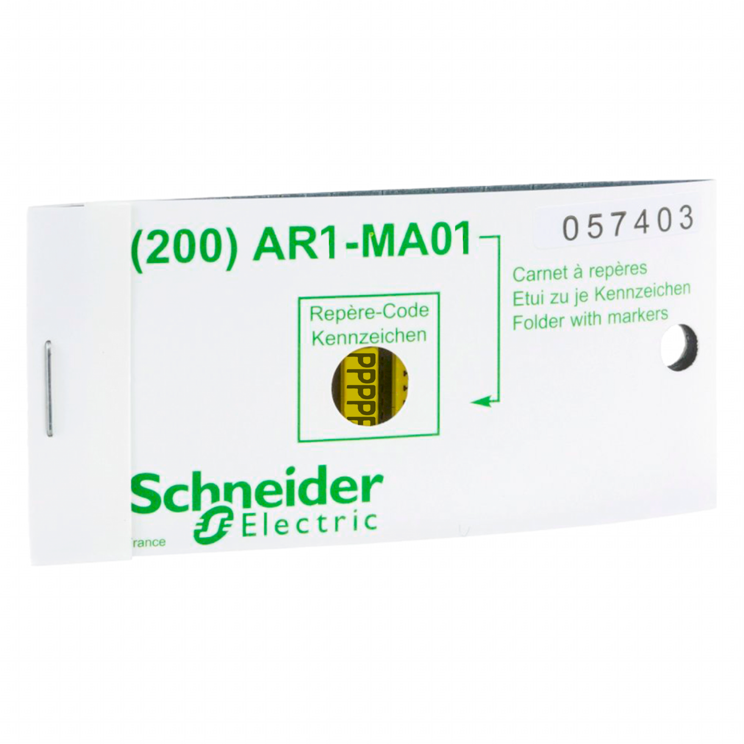 [24744] Anillos Identificadores Amarillo Letra P Schneider Electric