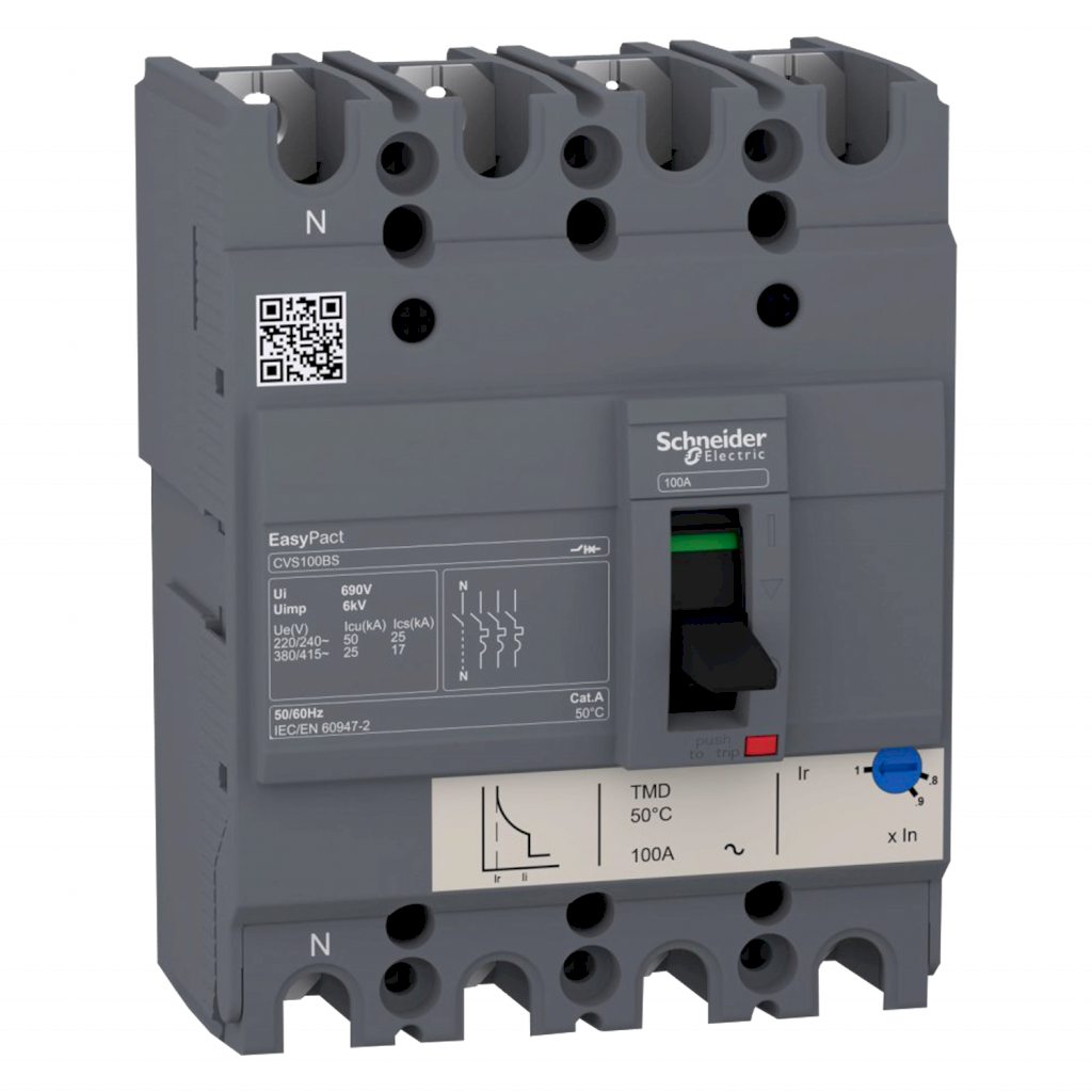 INTERR. CVS160F 4X160A 36KA 4P3D LV516343