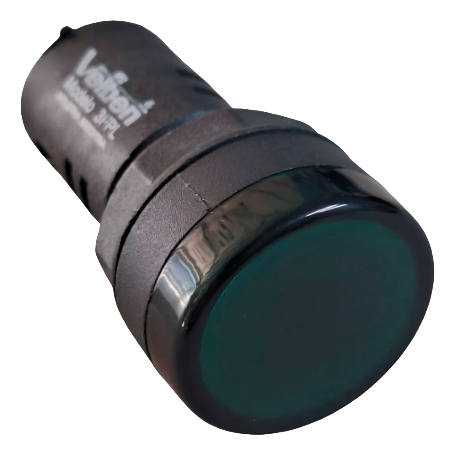 [26322] Ojo de Buey Plástico 220VCA 22mm Verde Vefben