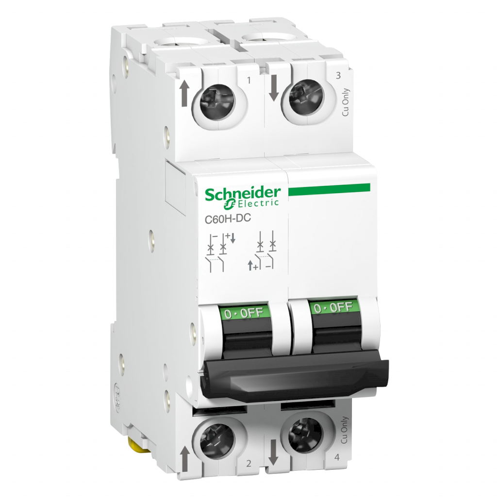 [16643] Interruptor Termomagnético A9N61 2x20A 20KA Curva C Schneider Electric