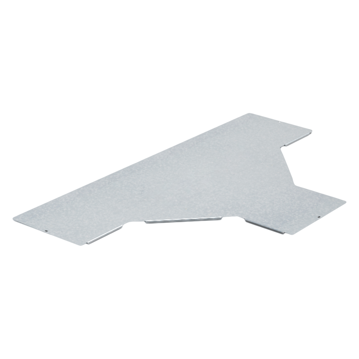 [36496] Tapa P/Unión T Escalera Ancho 150mm Espesor 18mm Chapa Zincada Samet