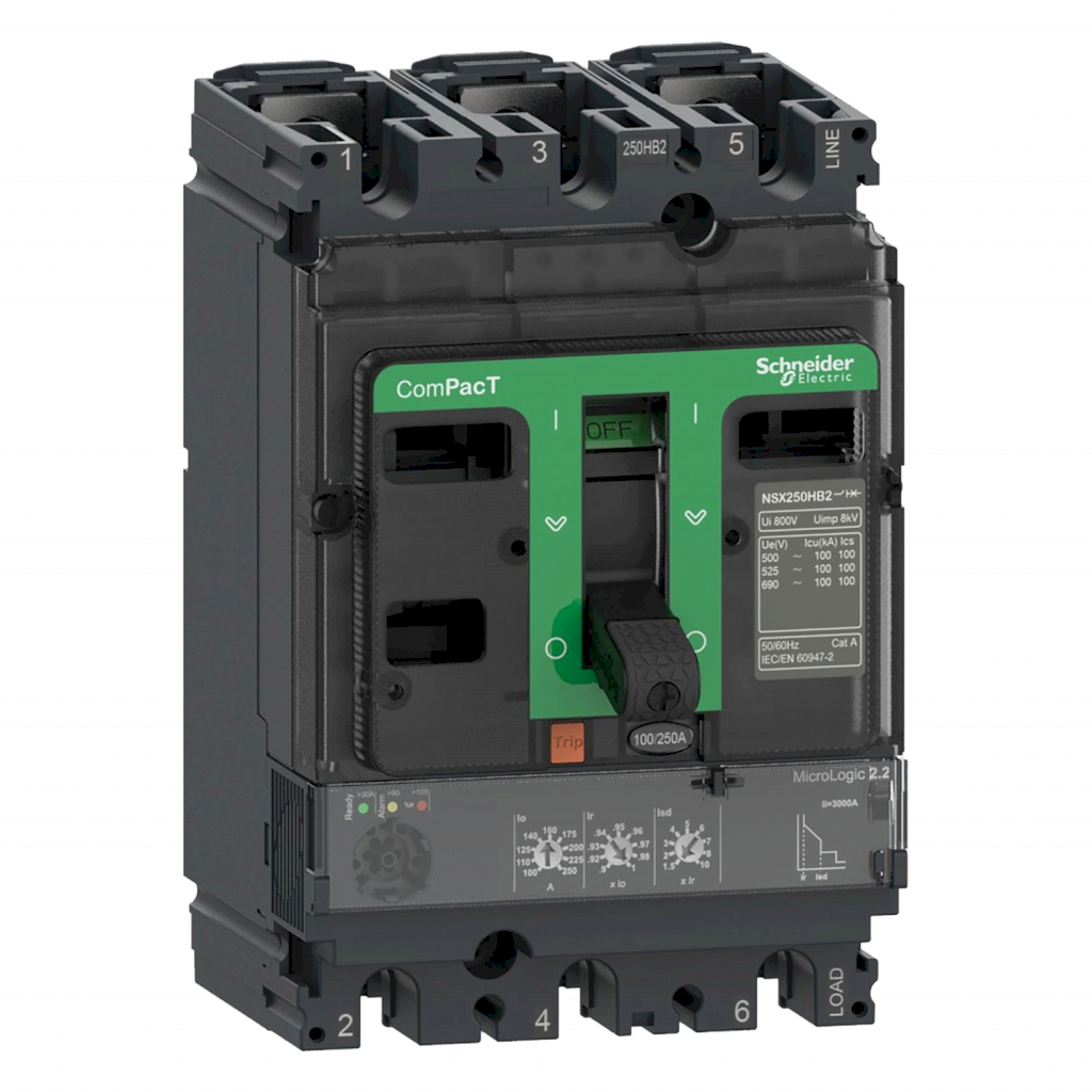 [35508] Interr. NSX100F 3P 100A 380-415VCA Schneider Electric