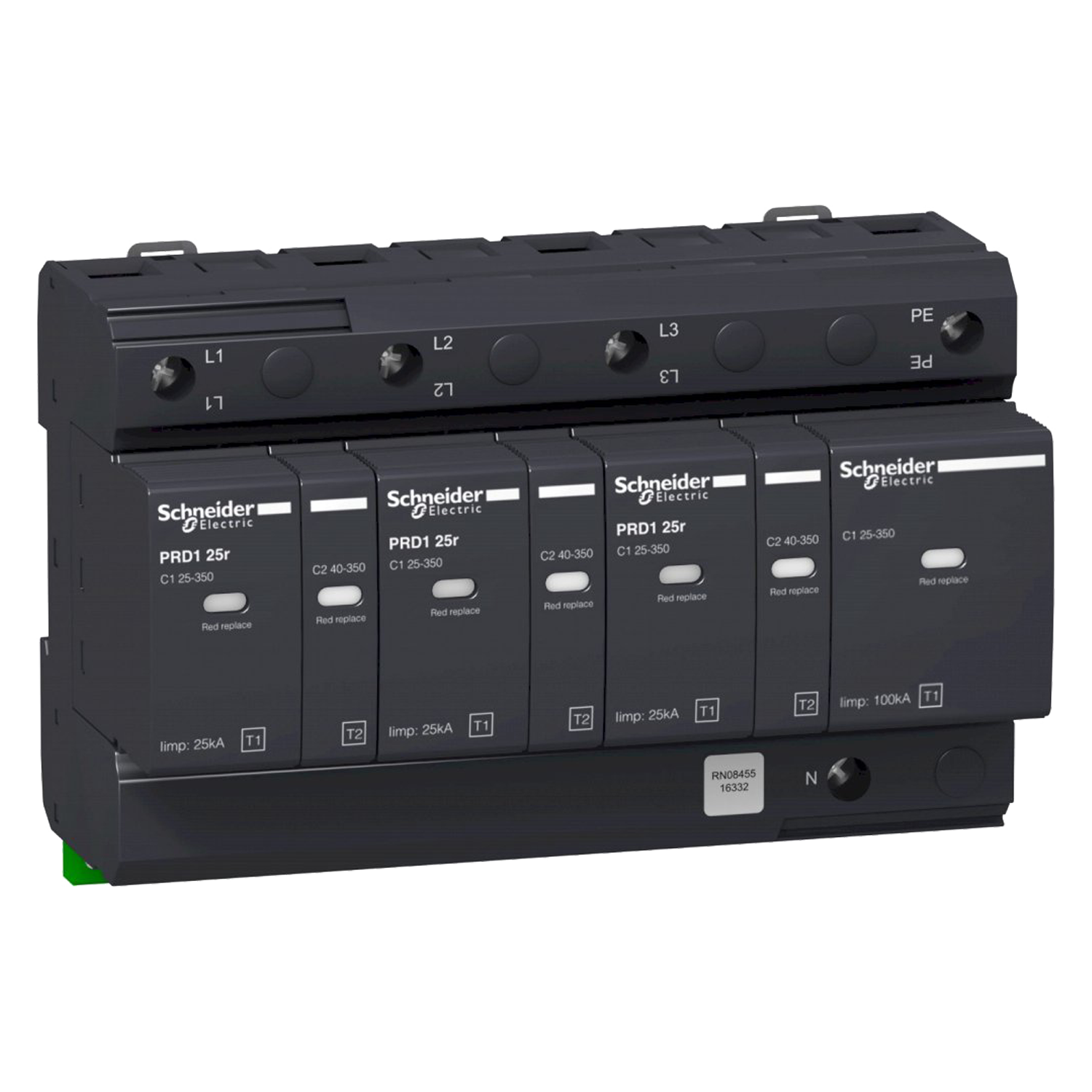 [22907] Limitador PRD1 4P 25kA Clase I-II Schneider Electric