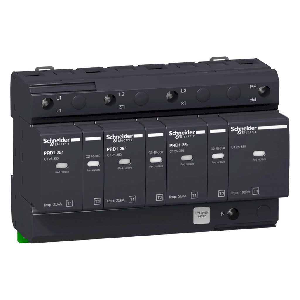 Limitador PRD1 4P 25kA Clase I-II Schneider Electric