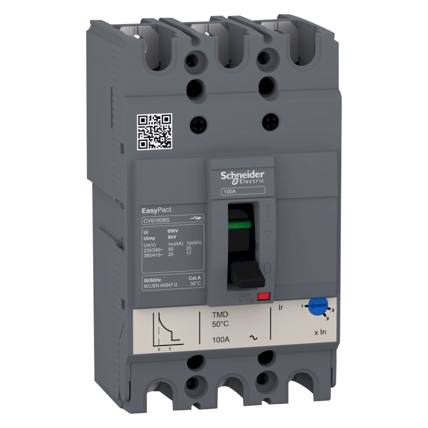 [27990] Interr. CSV100BS 3P 80A 440VCA Schneider Electric