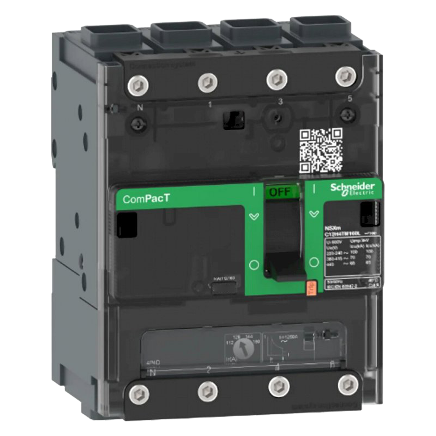 [35444] Interr. NSXM 4P 160A 415VCA Schneider Electric