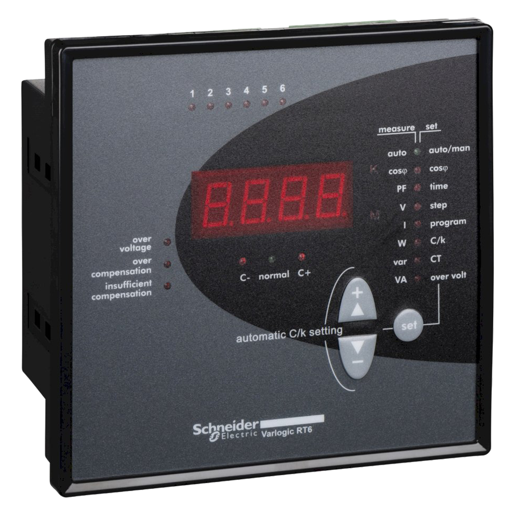 [24773] Controlador Varimetrico Easylogic 6 Pasos Manual/Automatico 320-460VCA 0-5A Schneider Electric