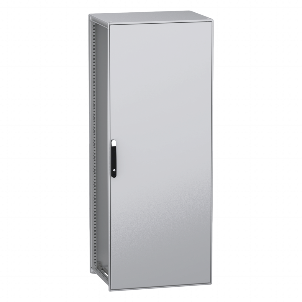 Armario Chapa Acero 2000x800x600mm C/Puerta S/Placa S/Laterales Gris Ral 7035 Schneider Electric