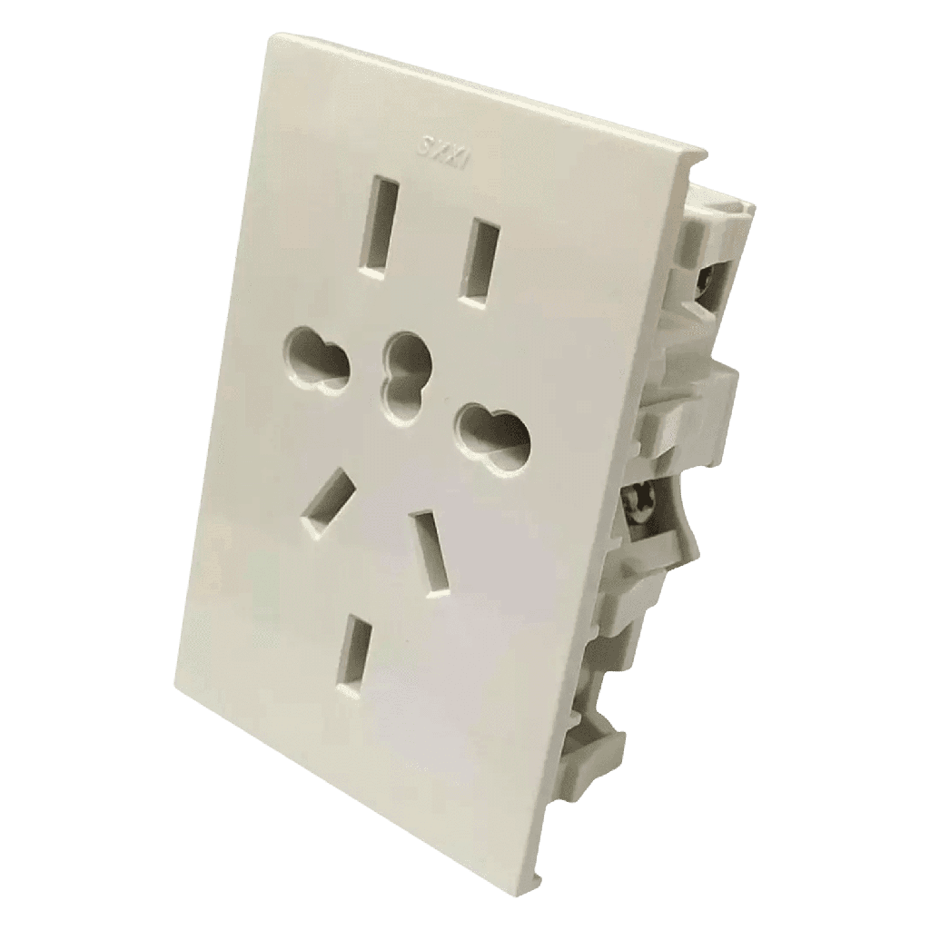 Toma Múltiple Universal Blanco 10A Cambre