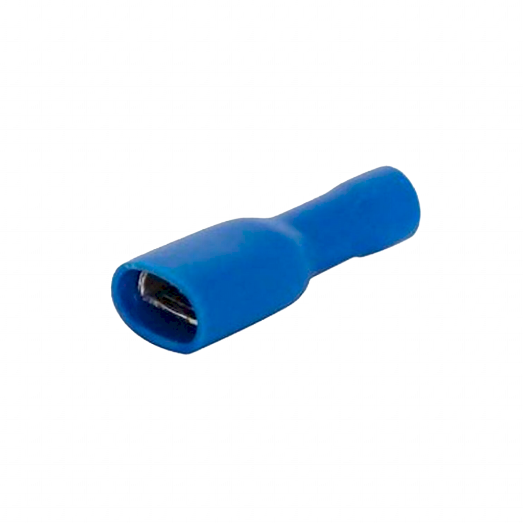 TERMINAL B20 AZUL PALA HEMBRA L: 6,3mm B20-TBC