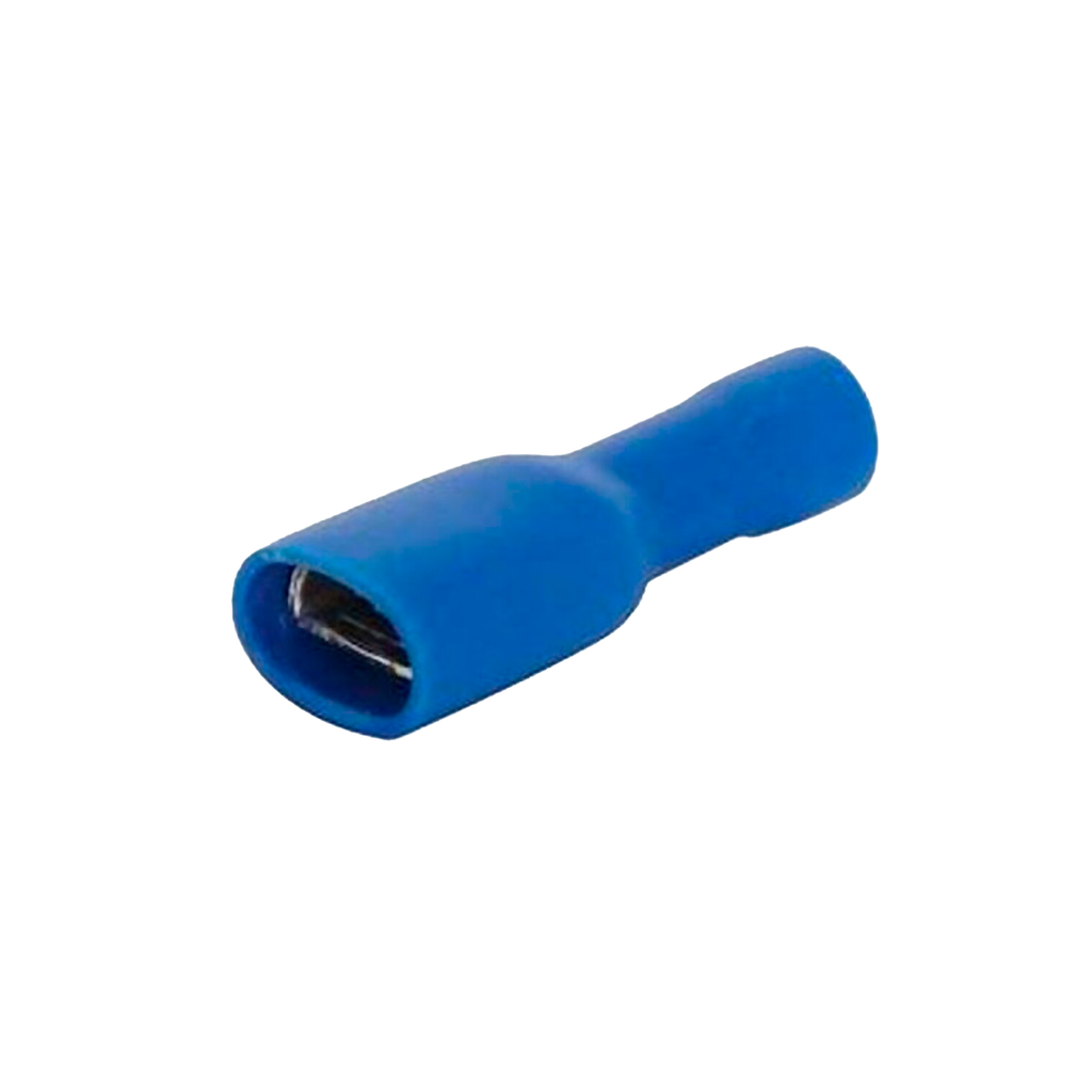 [37176] Terminal Pala Hembra B20 Azul Largo 6,3mm Tbcin