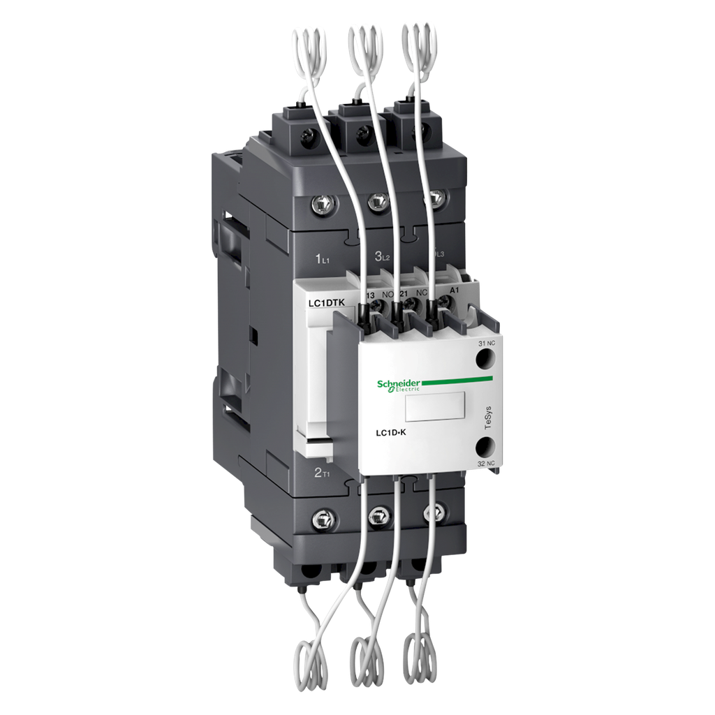 Contactor LC1D 3P 60A 440VCA 18,5kW 3NA Schneider Electric