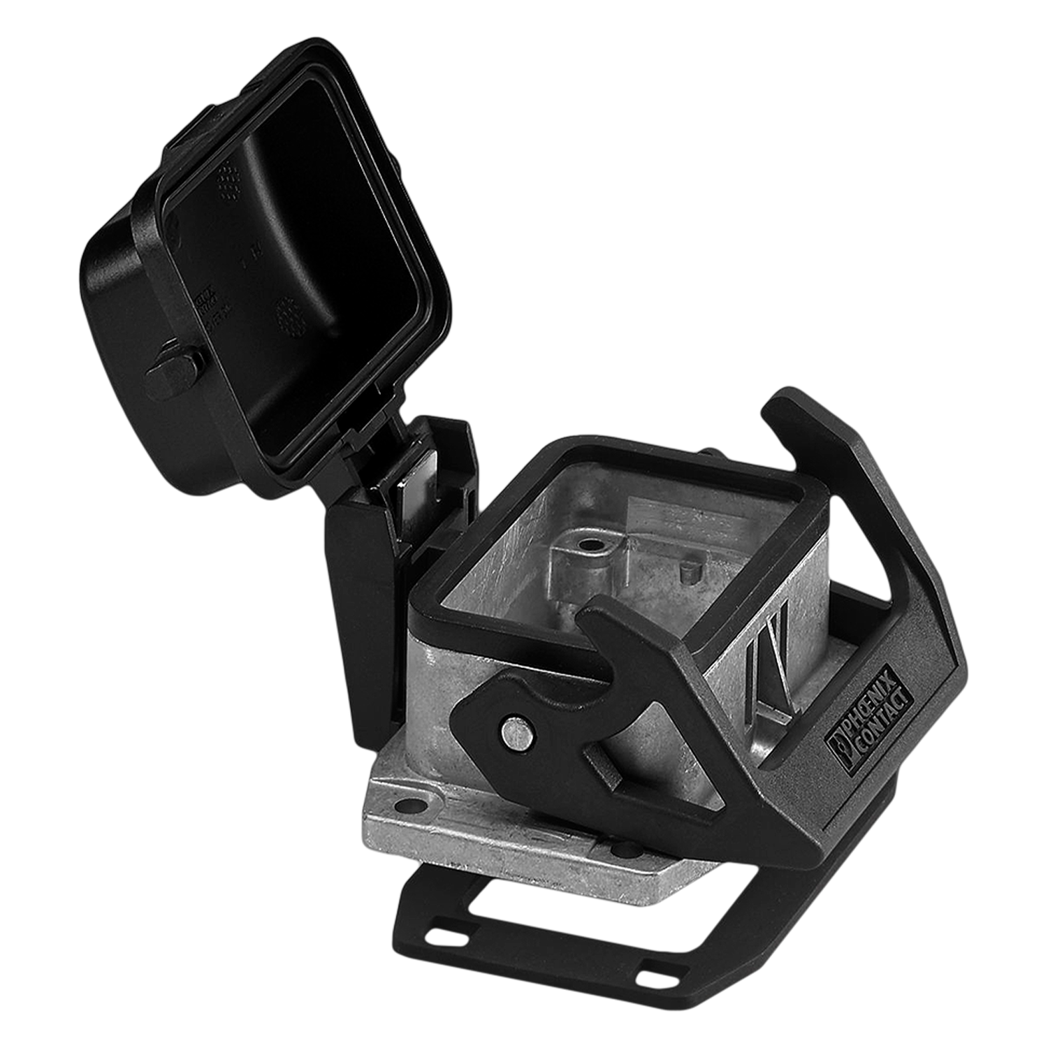 [15395] Carcasa Empotrar de Aluminio 1 Polo S/Prensacable Incorporado Salida Superior Phoenix Contact