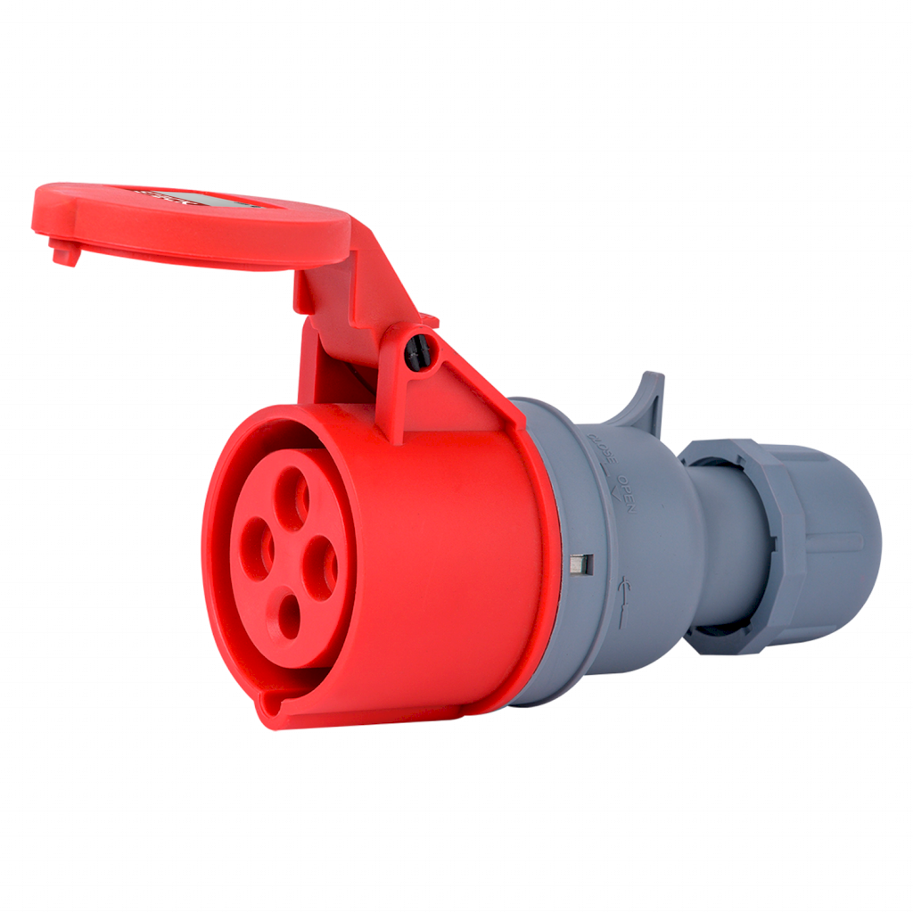 TOMA IND. MOVIL TRITON 3P+T 16A 380V IP44 H4056