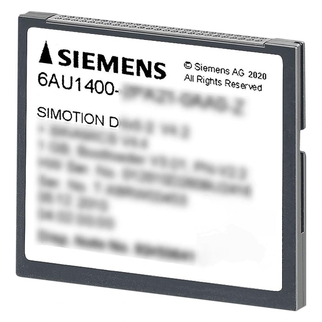 SIMOTION FLASH CARD D4x5-2 2GB V5.X Y KERNEL 6AU1400-2QA20-0