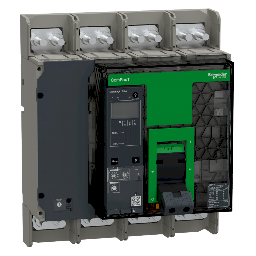 INTERR. NS800N 4X800A 50KA MICR. 2.0A 4P4R FIJO NUEVA GEN C080N42AFM