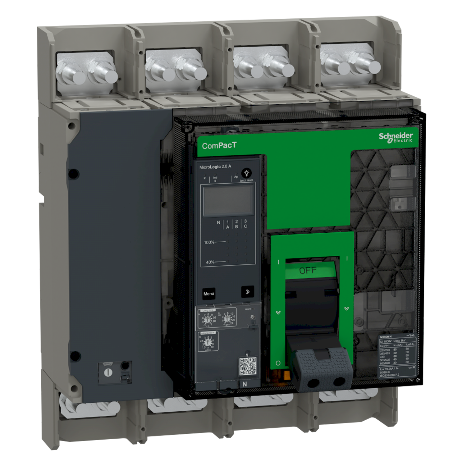 [22628] Interr. NS800N 4P 800A 690VCA Schneider Electric